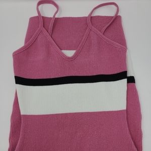 Fashion nova Pink bodycon dress (small)